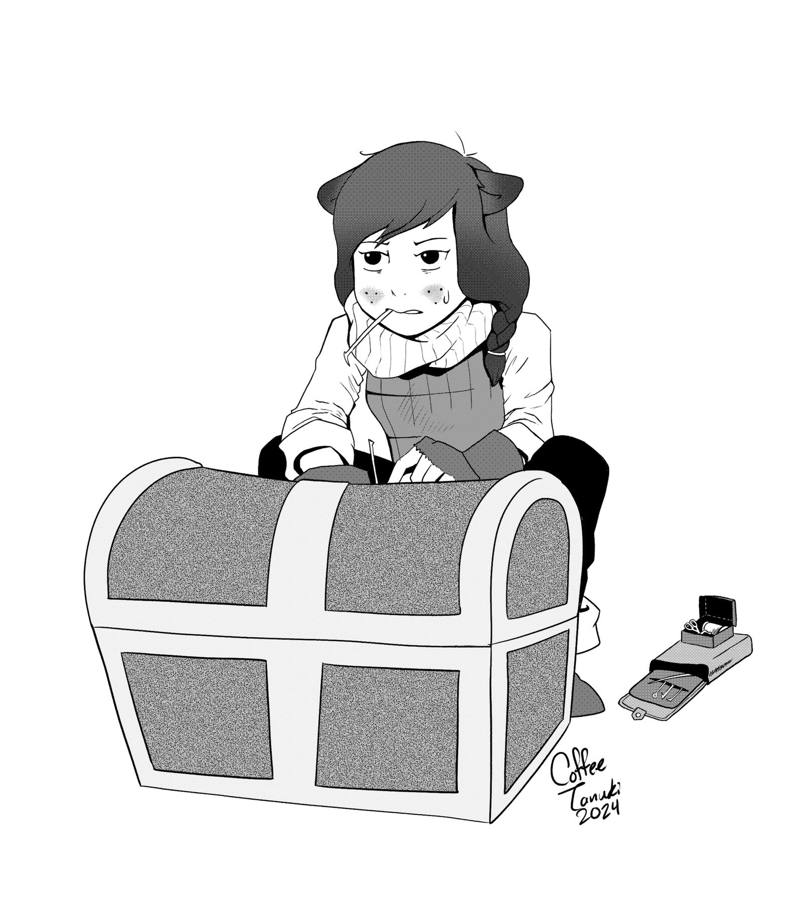 Momo as Chilchuck! (Manga Redraw)