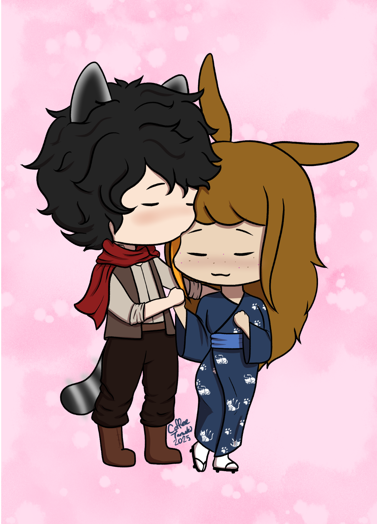 Valentines Reiko and Hideyo