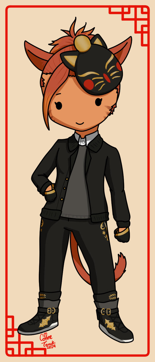 On-base Chibi - Commission for @SteampunkDork on